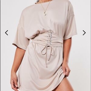 Misguided Corset T-shirt Dress